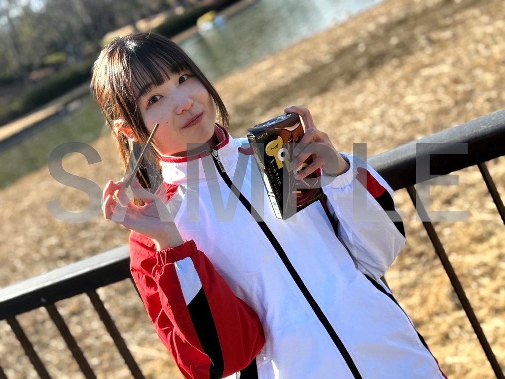 ウインドブレーカー写真 Vol.3 ホワイト/赤(Y)
