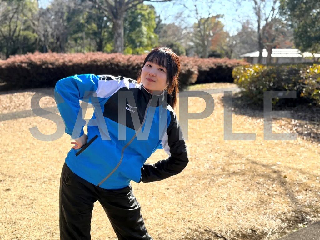 ウインドブレーカー写真 Vol.4 ブルー(M)
