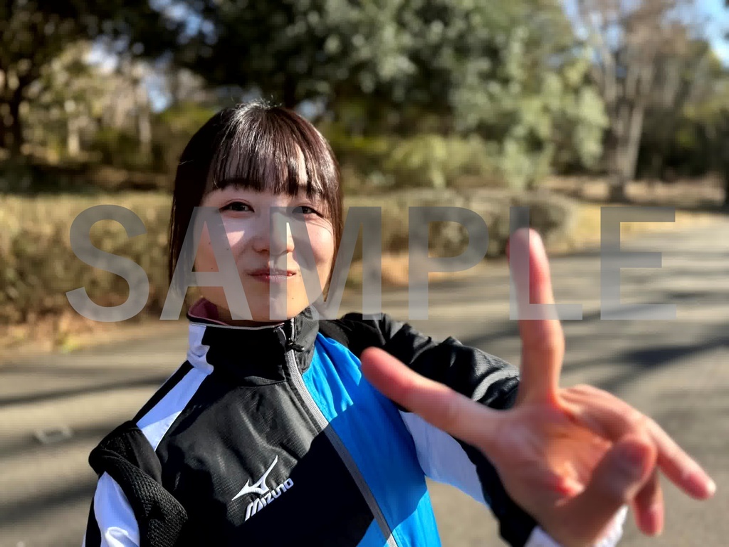ウインドブレーカー写真 Vol.4 ブルー(M)