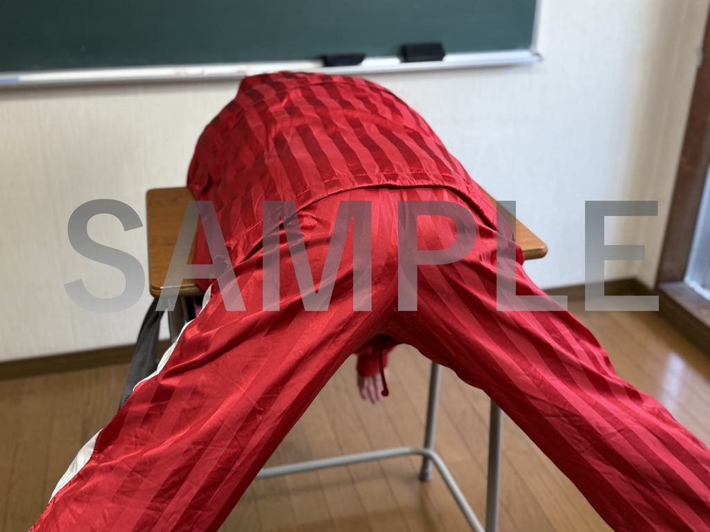 ウインドブレーカー写真 Vol.5 レッド/ホワイト(P)