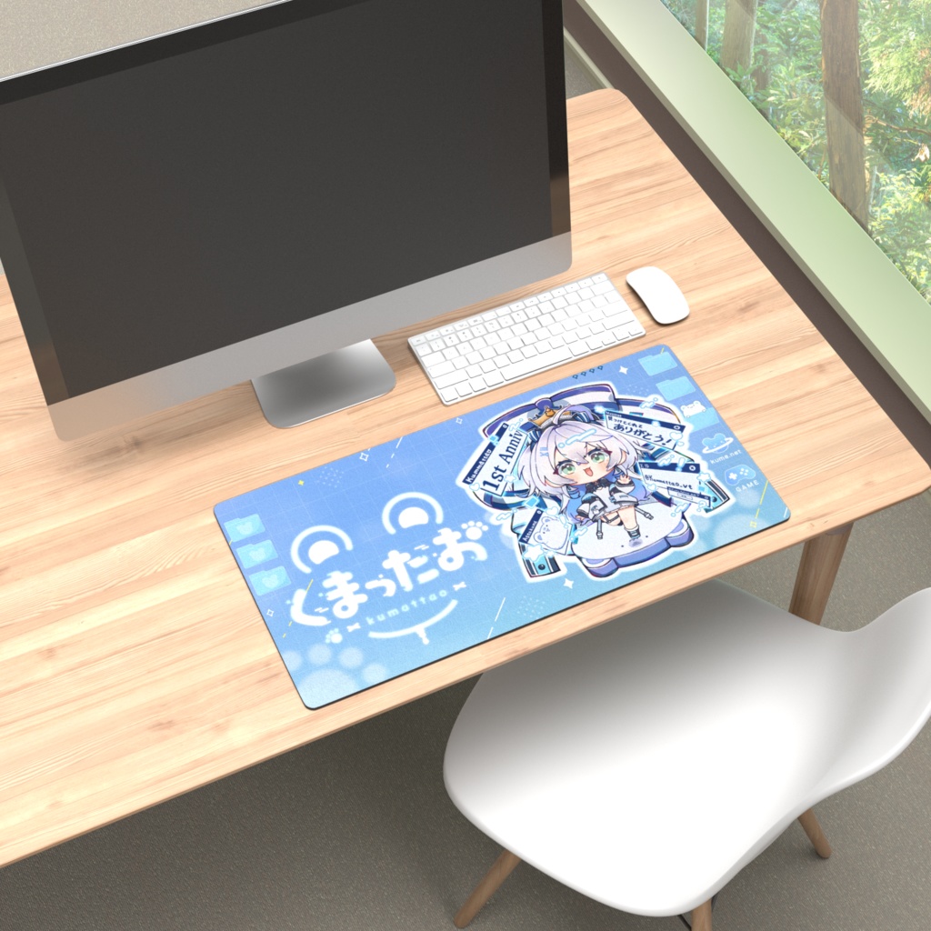 くまったお1周年記念プレイマット