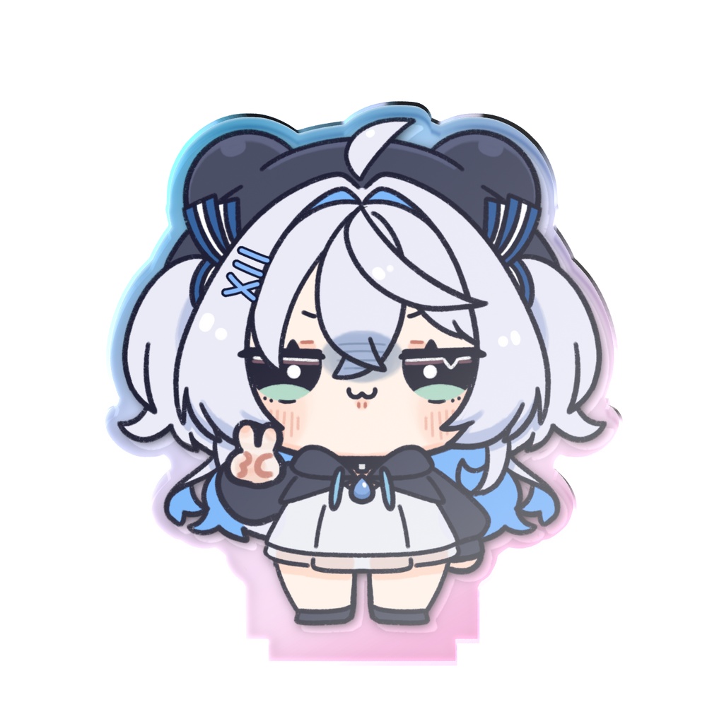 不服ったおオーロラアクリルスタンド