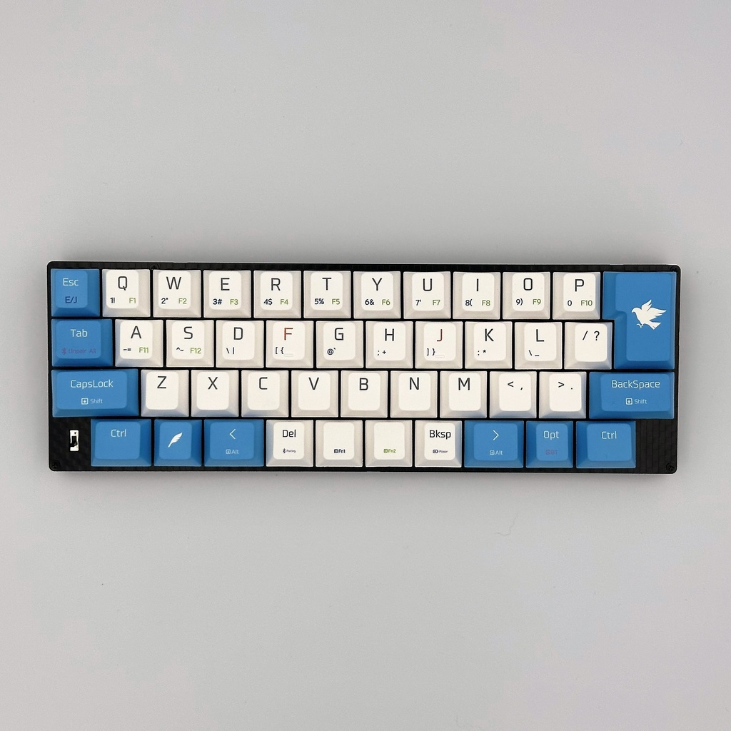 【無線対応 40% 自作キーボードキット】Hawk44