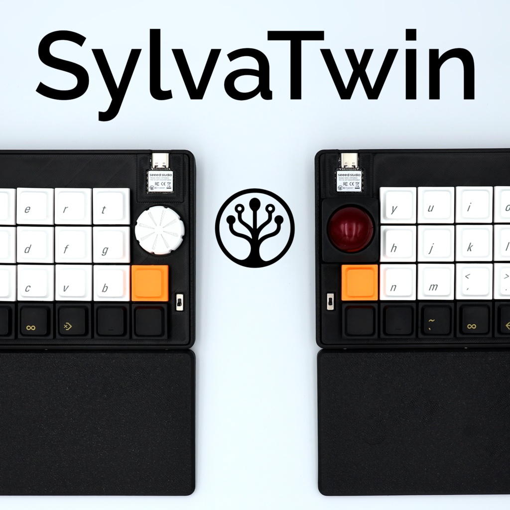 【自作キーボードキット】SylvaTwin