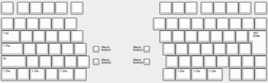 【無線 左右分割 日本語配列】Earth:Horizon【自作キーボードキット】