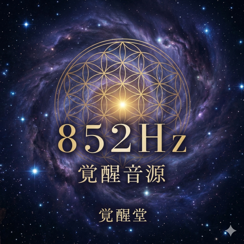 852Hz 覚醒の聖具｜プレアデス高等評議会が認定した、第三の目を開く59分間