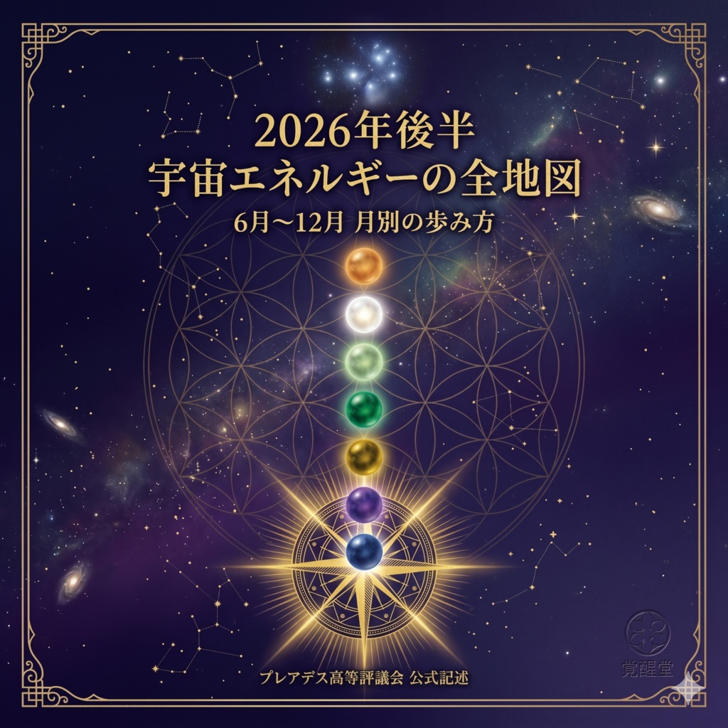 【完全予測】2026年後半 宇宙エネルギーの全地図｜6月〜12月 月別の歩み方