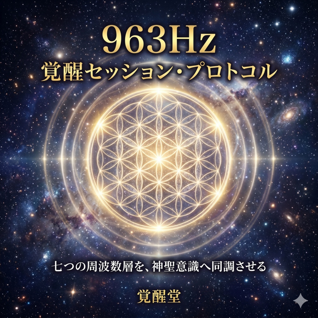963Hz 覚醒セッション・プロトコル｜プレアデス高等評議会が降ろした、神聖意識をひらく七つの周波数層