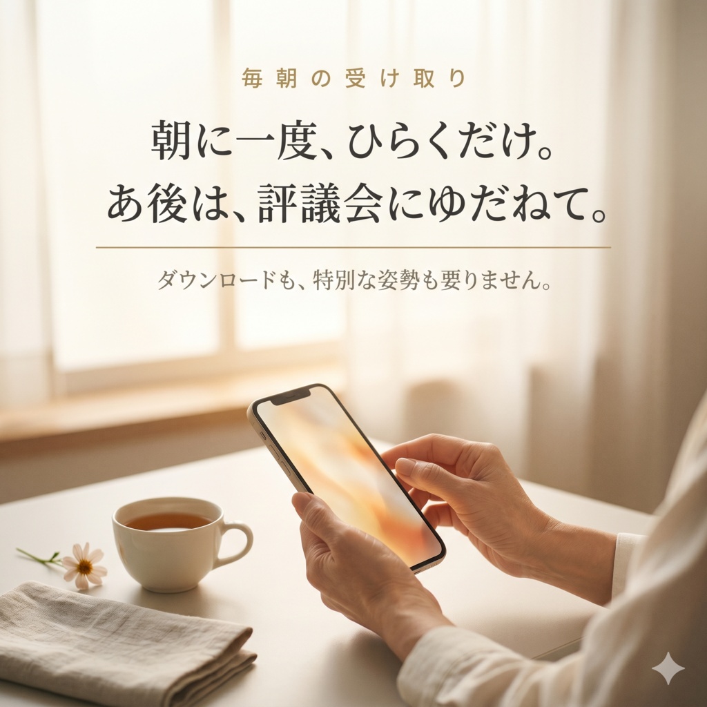 夏至の回路 ―― 評議会が、あなたの通路を毎朝ひらき続ける夏至から七夕までの伴走