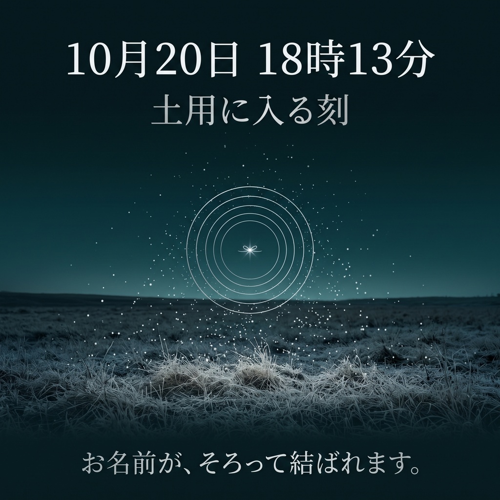 土用結界の儀 ─ 覚醒堂があなたのために張る7層の結界|2026年秋土用・十八日間の守り