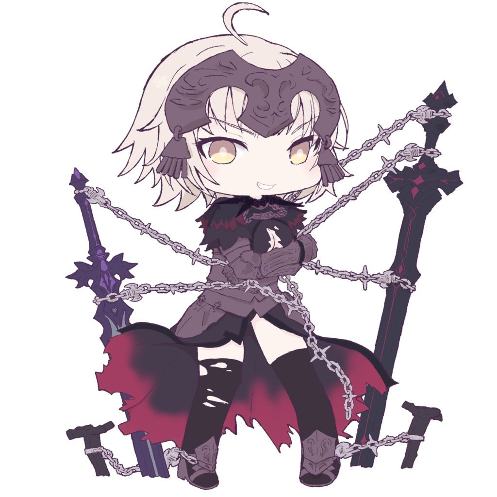 クラスカードジャンヌオルタ(Fate/Grand Order)ガレージキット