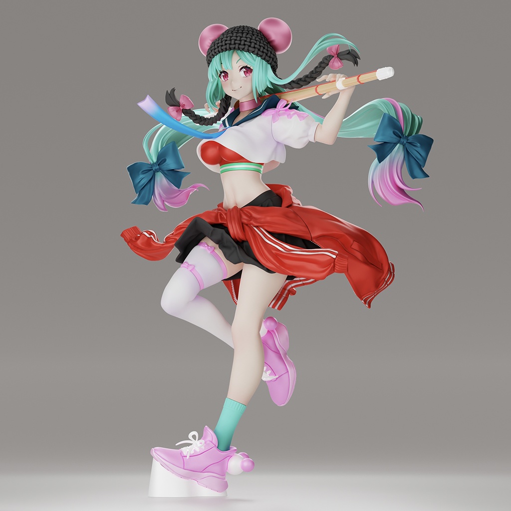 いとうのいぢ氏デザイン【宮本 天花 (みやもと てんか)】オリジナルガレージキット