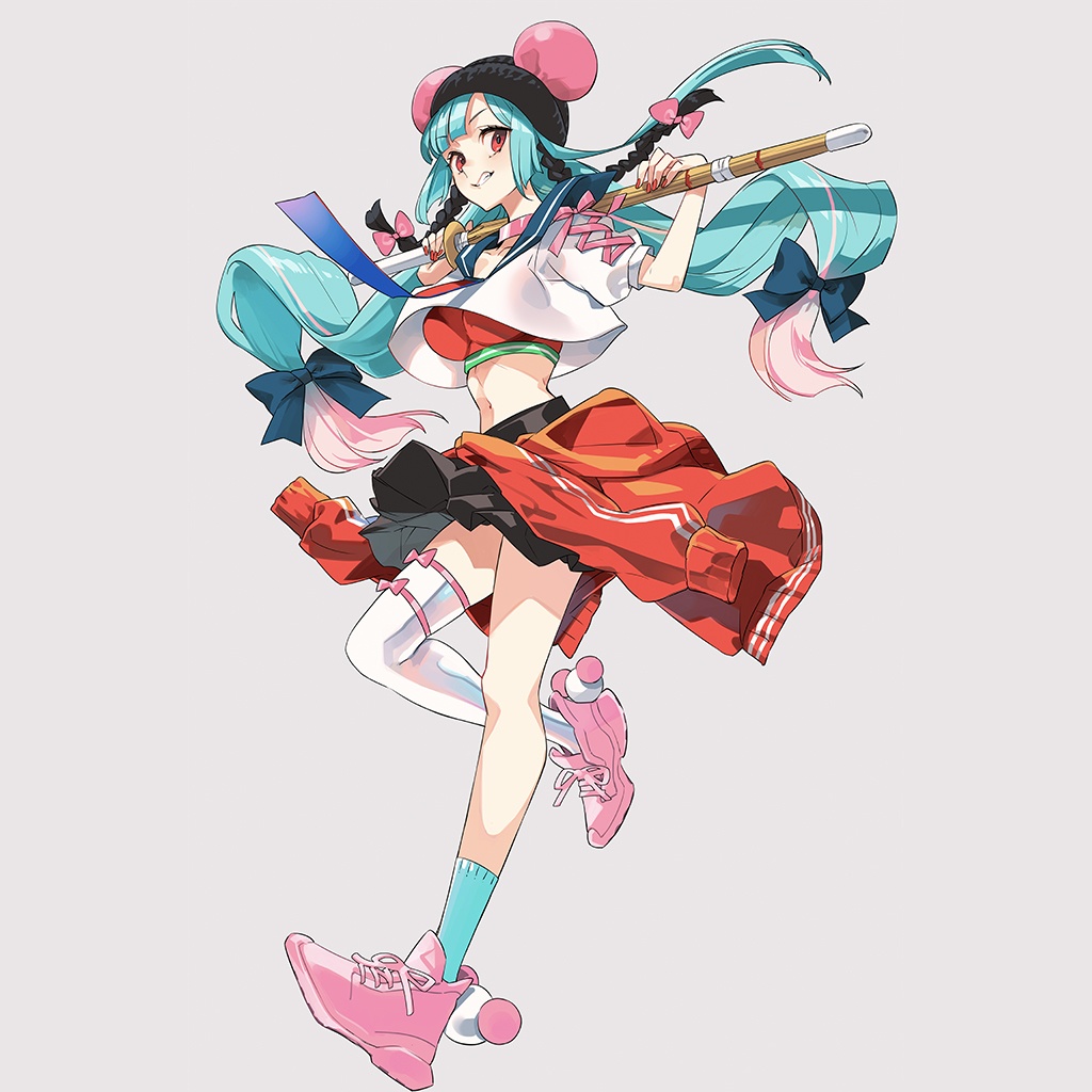 いとうのいぢ氏デザイン【宮本 天花 (みやもと てんか)】オリジナルガレージキット