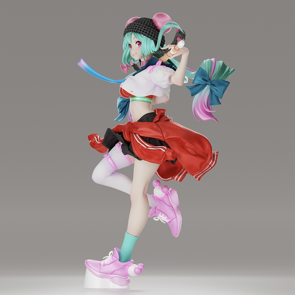 いとうのいぢ氏デザイン【宮本 天花 (みやもと てんか)】オリジナルガレージキット