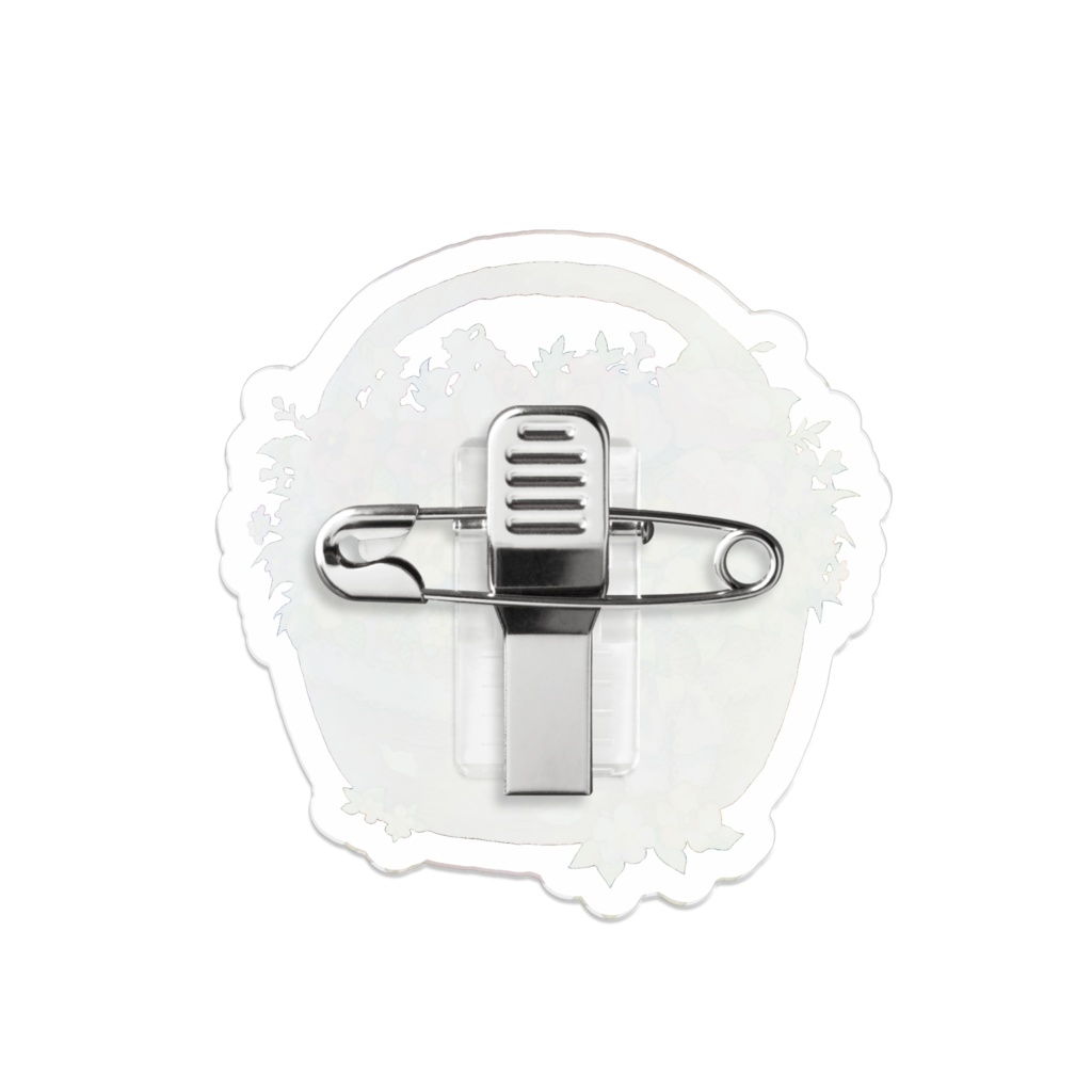 アクリルバッジ 50x50mm