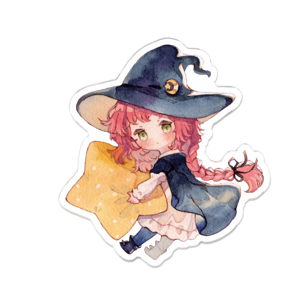 アクリルバッジ　70x70mm