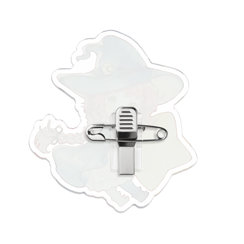 アクリルバッジ 70x70mm