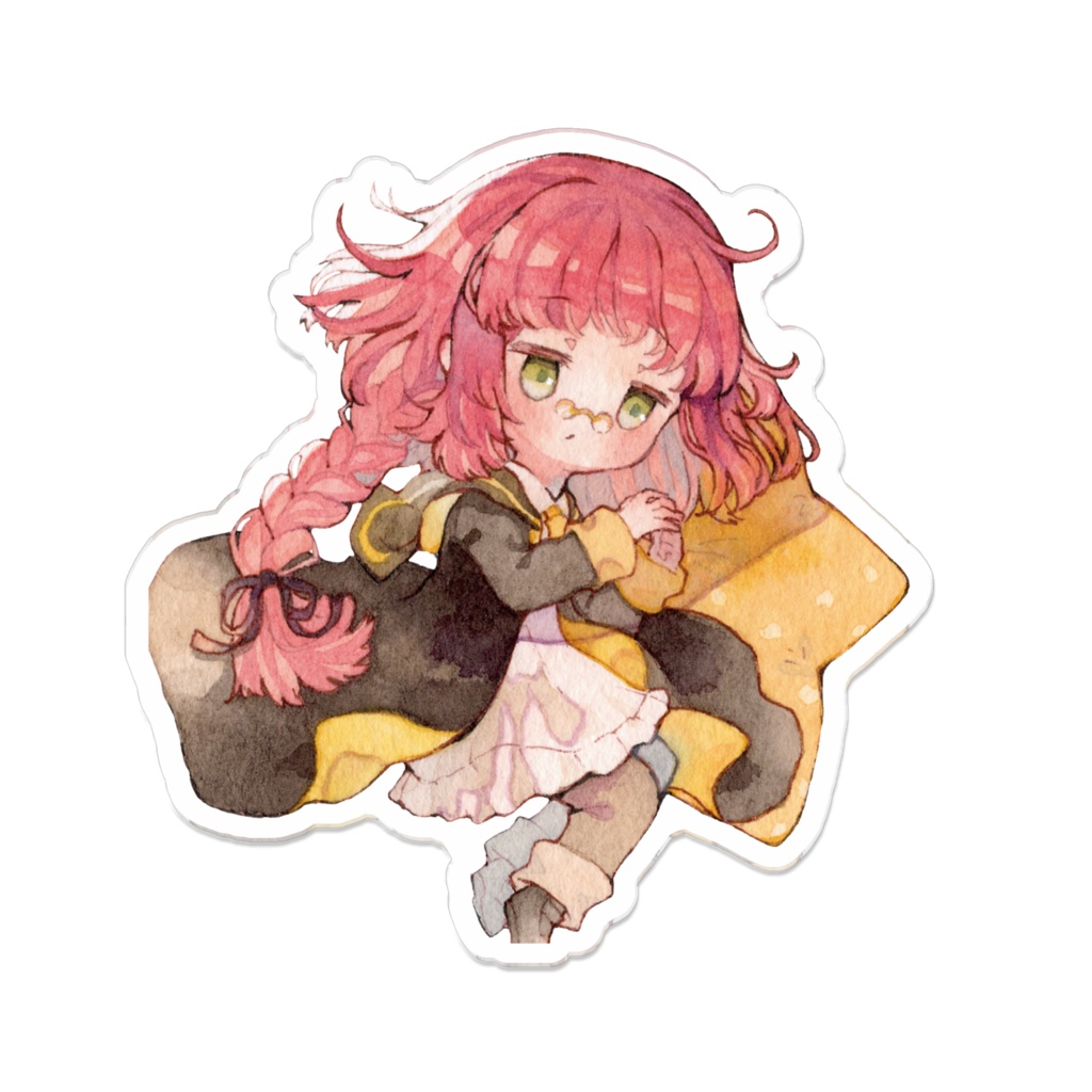 アクリルバッジ　70x70mm