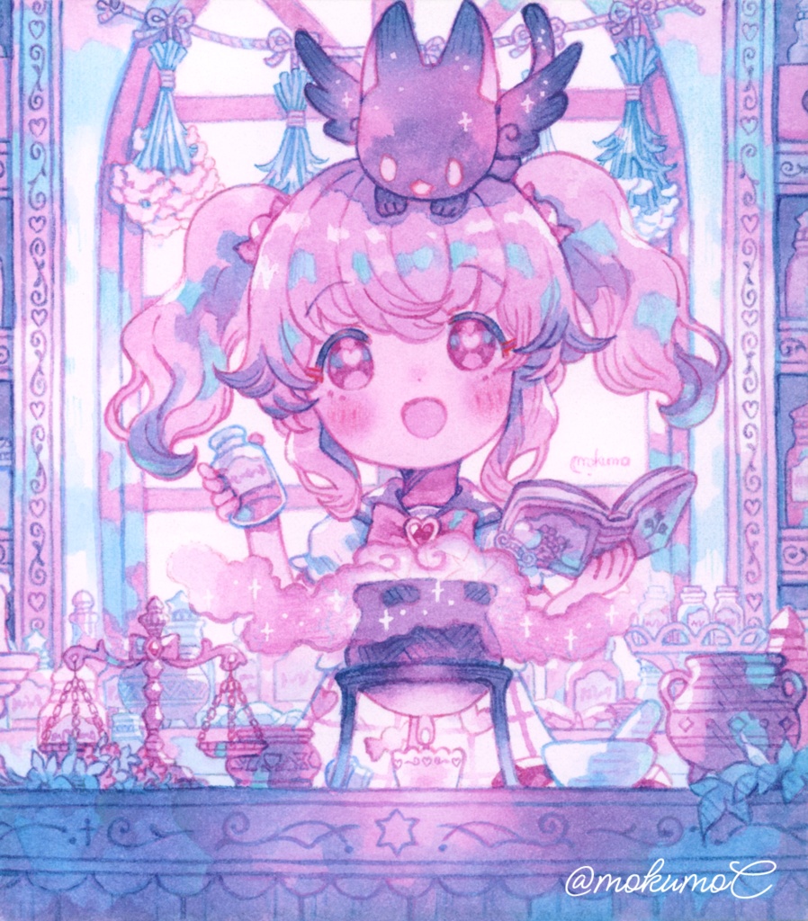 【フレームレス原画】ハッピー・ポーションクラフト