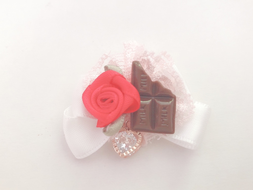 バレンタインリボン ぬいぐるみ用 Chouchou Booth