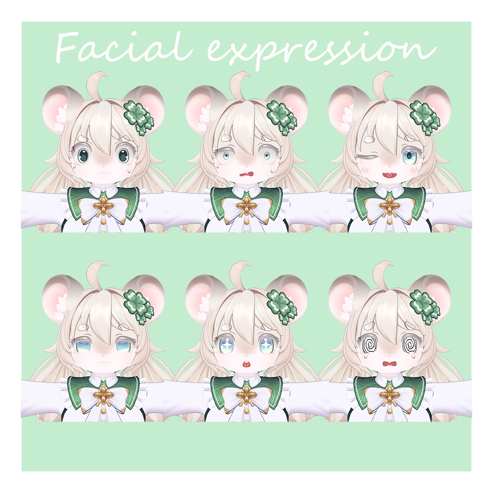 VRchat向けオリジナルアバター「ソフィア」