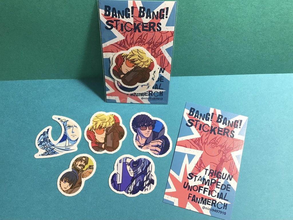 BANG! BANG! Stickers (STAMPEDE SET)