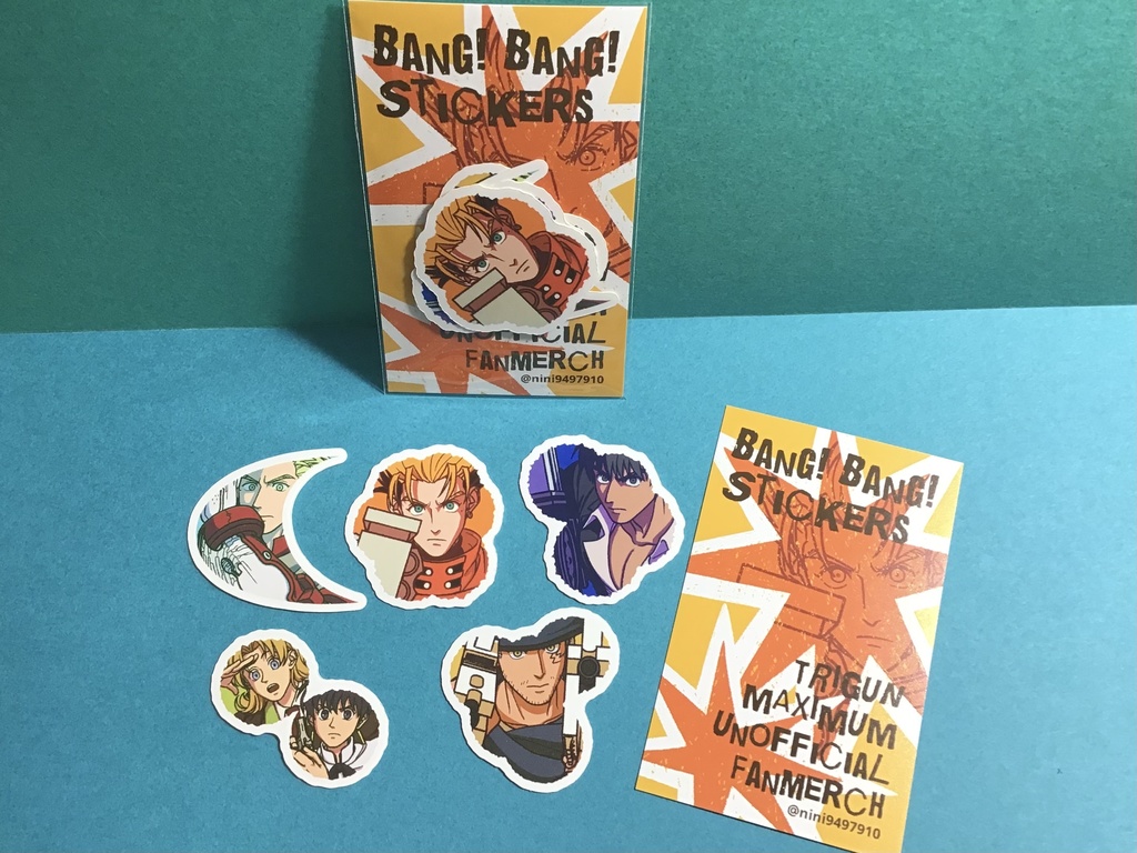 BANG! BANG! Stickers (MAXIMUM SET)