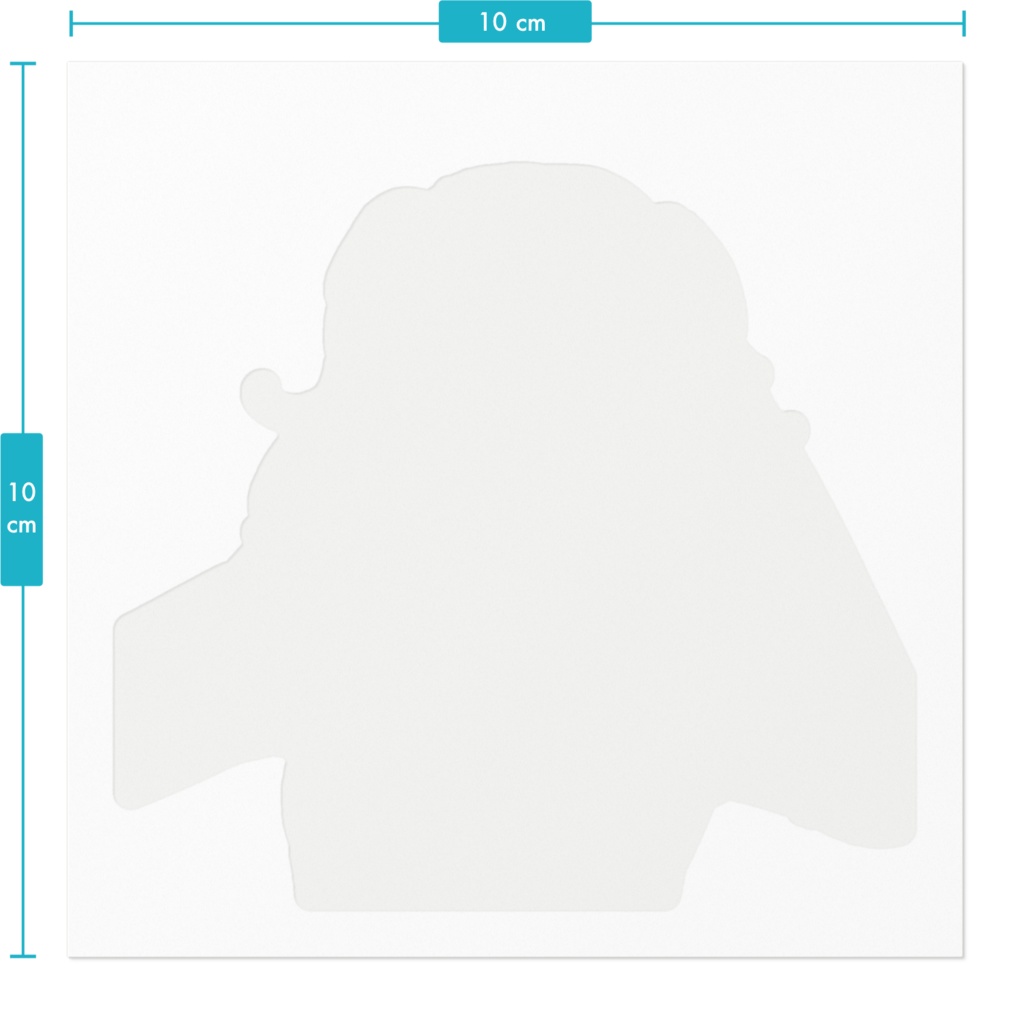 灰皿に貼り、タバコを押し付けるためのステッカー