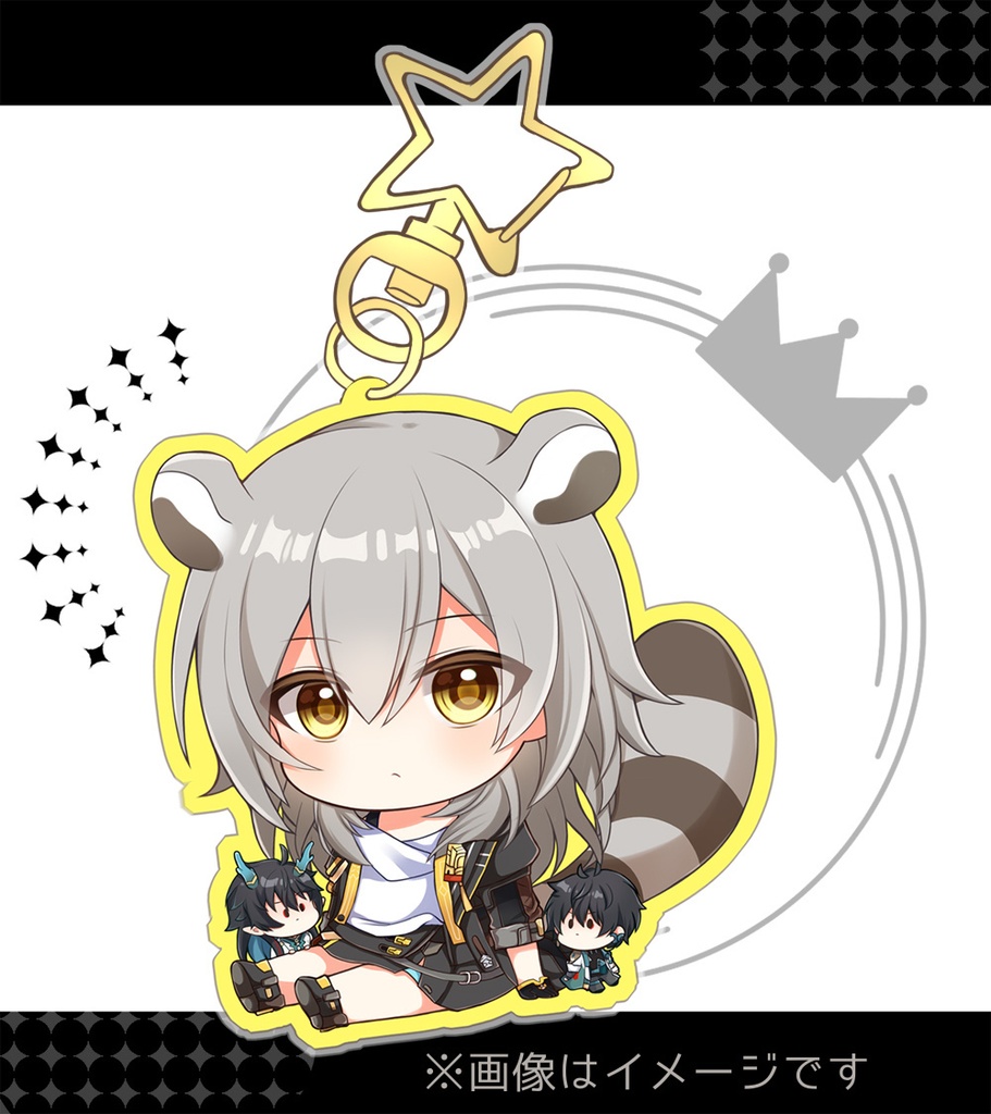 銀河打者アクリルキーホルダー