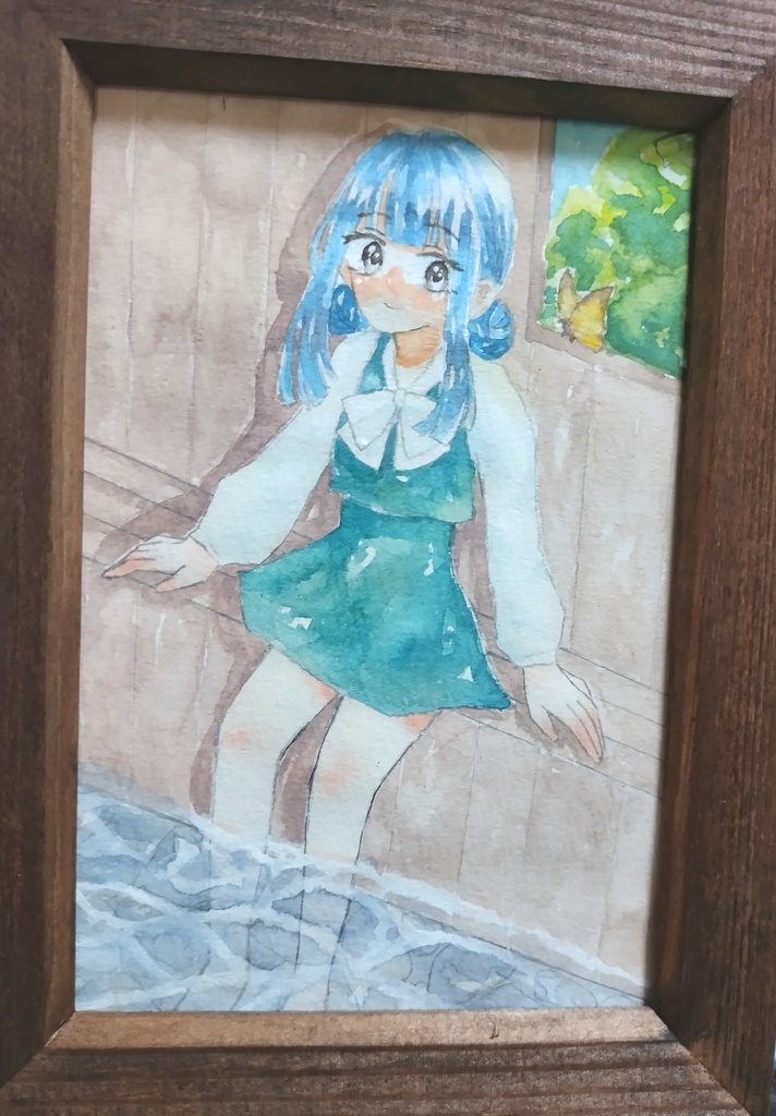 足湯ゆめじの原画