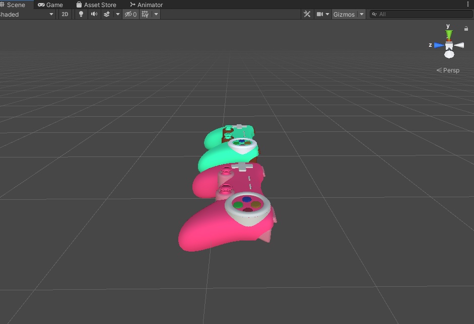 【無料版有】かわいい コントローラー 3Dモデル イヤリング ピアス【VRChat想定】