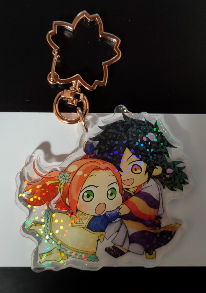 アクリルキーホルダー&眼鏡拭き