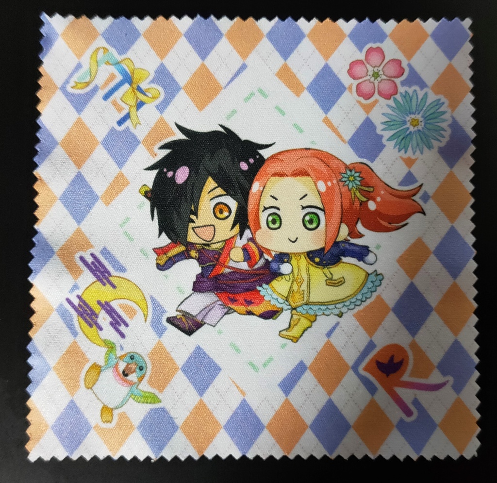 アクリルキーホルダー&眼鏡拭き