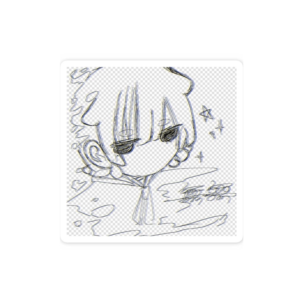 無無pngステッカー