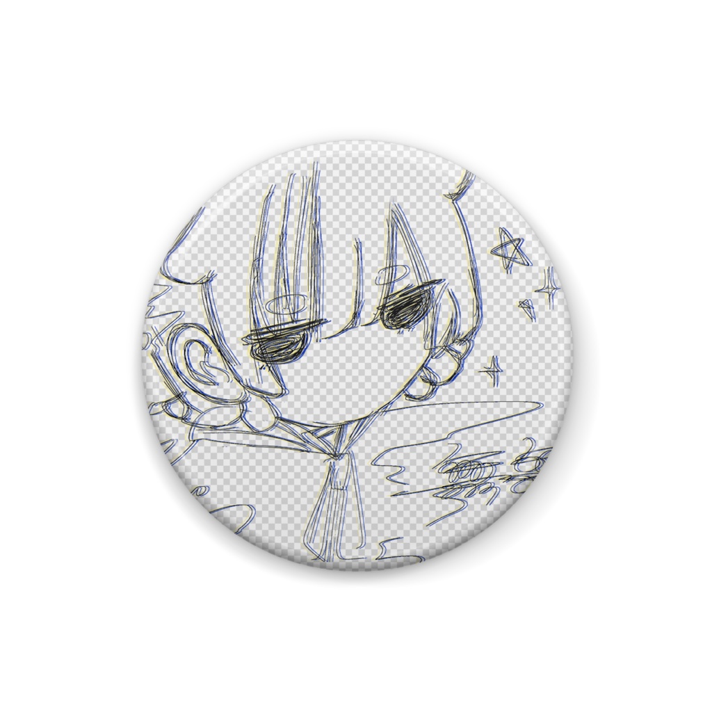 無無png缶バッジ