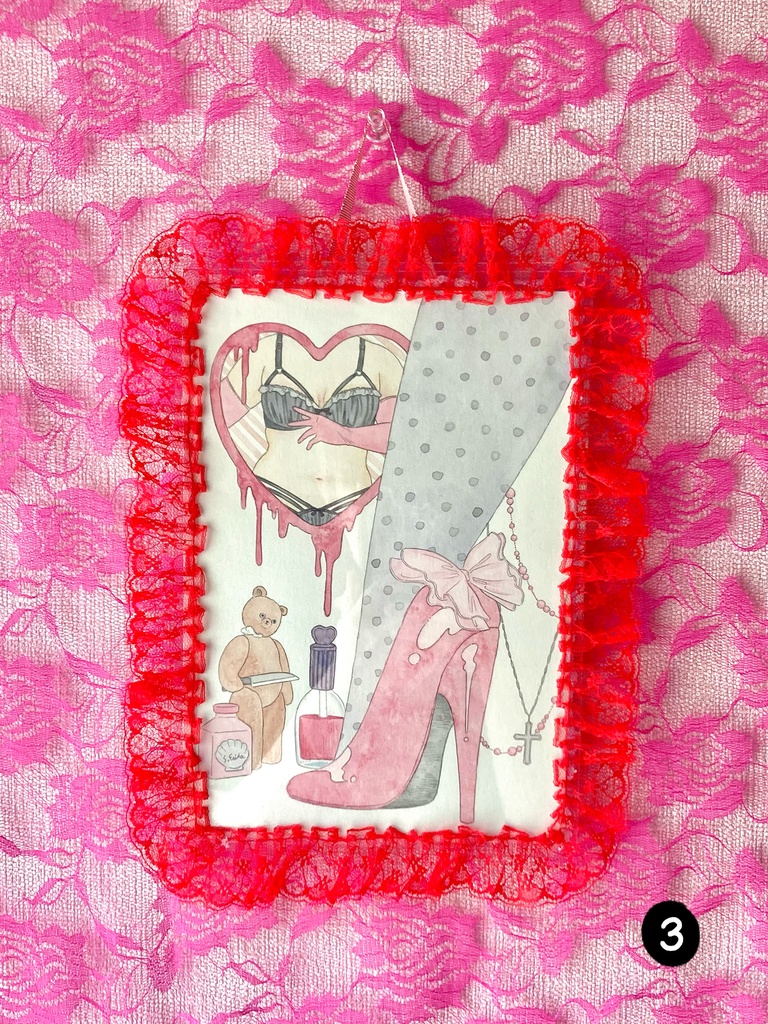 【ドローイング】タイプA(フレーム付き)