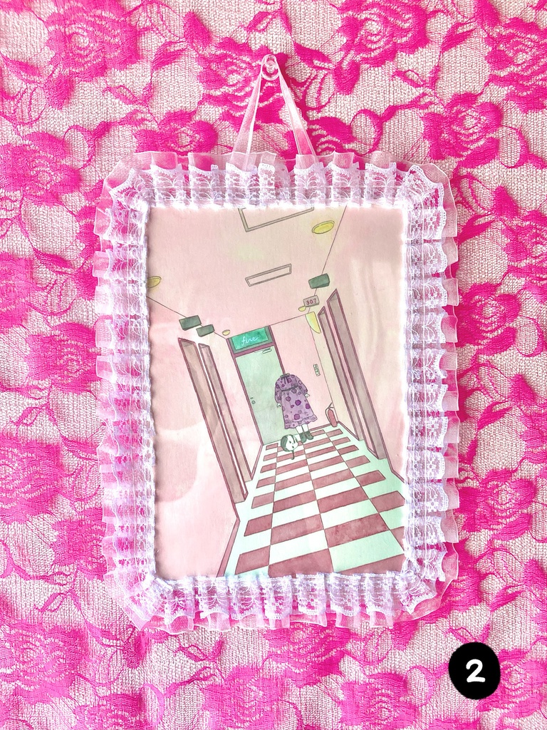 【ドローイング】タイプA(フレーム付き)