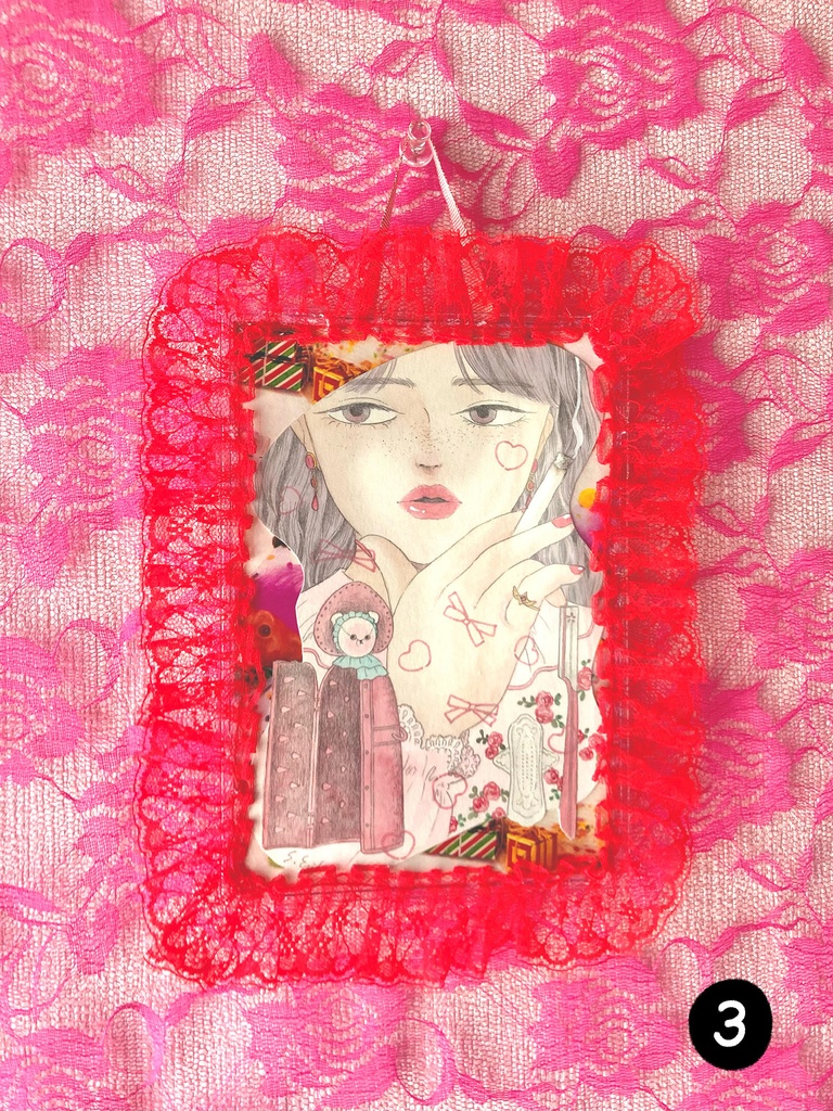 【ドローイング】タイプB(フレーム付き)