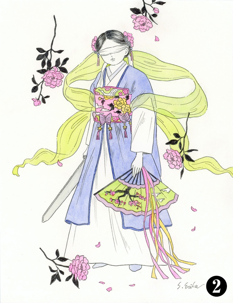 【ドローイング】タイプC(額装無し)