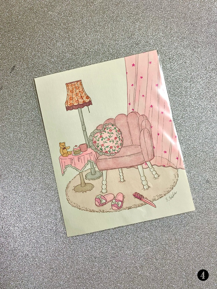 【ドローイング】タイプC(額装無し)