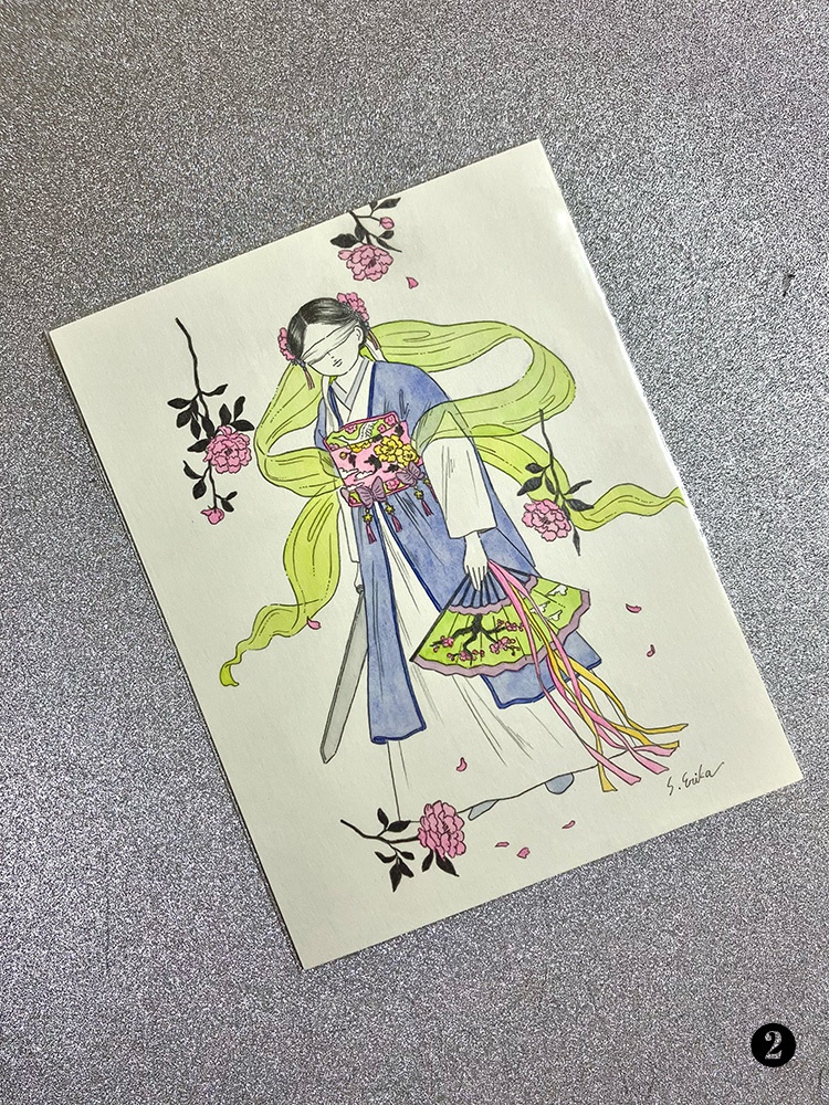 【ドローイング】タイプC(額装無し)