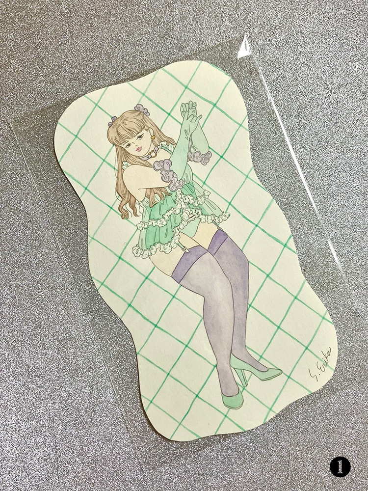 【ドローイング】タイプC(額装無し)