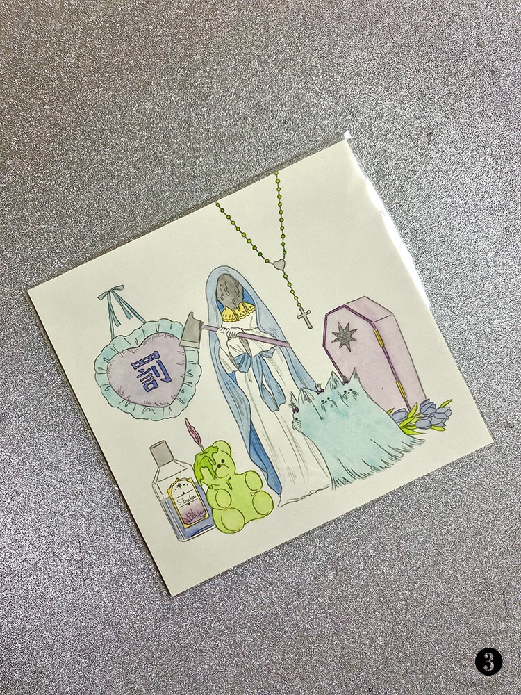 【ドローイング】タイプC(額装無し)