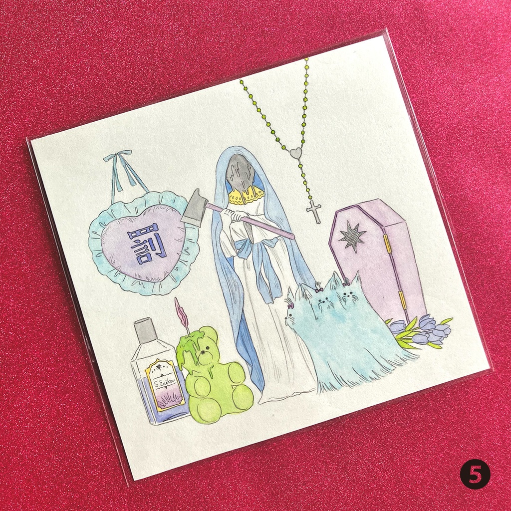 【ドローイング】タイプD(額装無し)