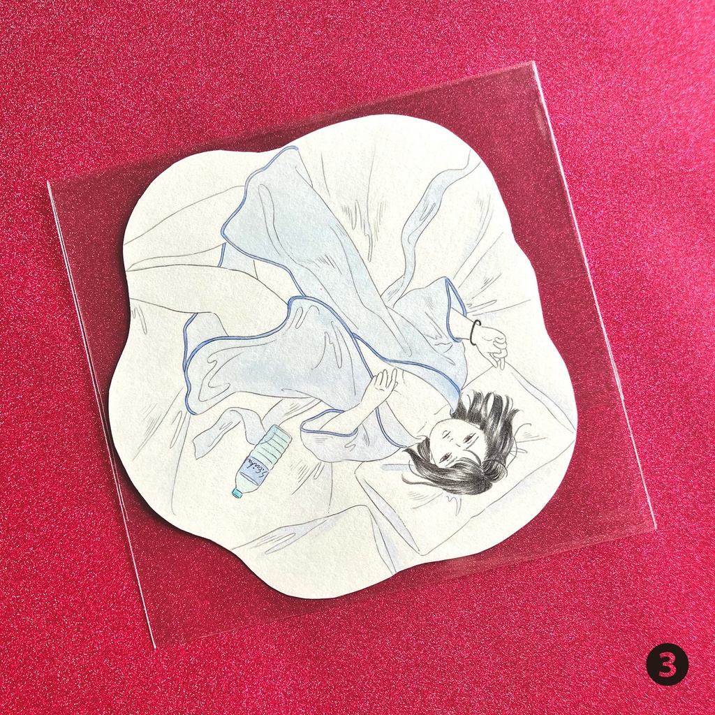 【ドローイング】タイプD(額装無し)