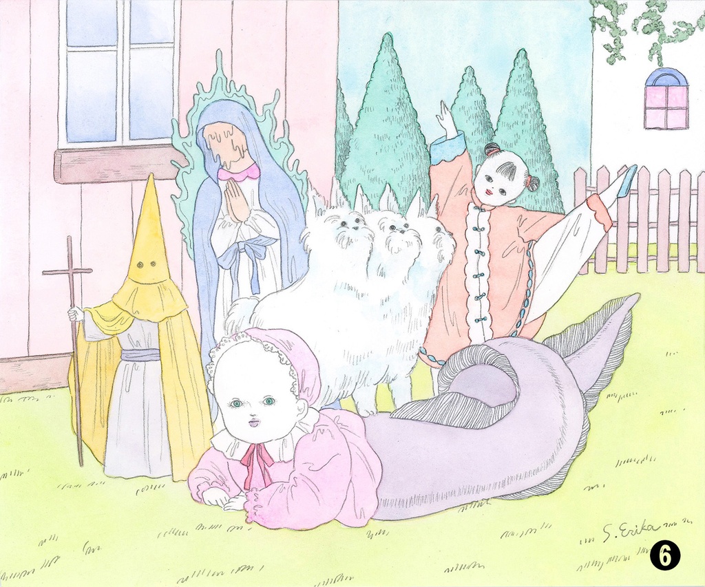 【ドローイング】タイプC(フレーム付き)