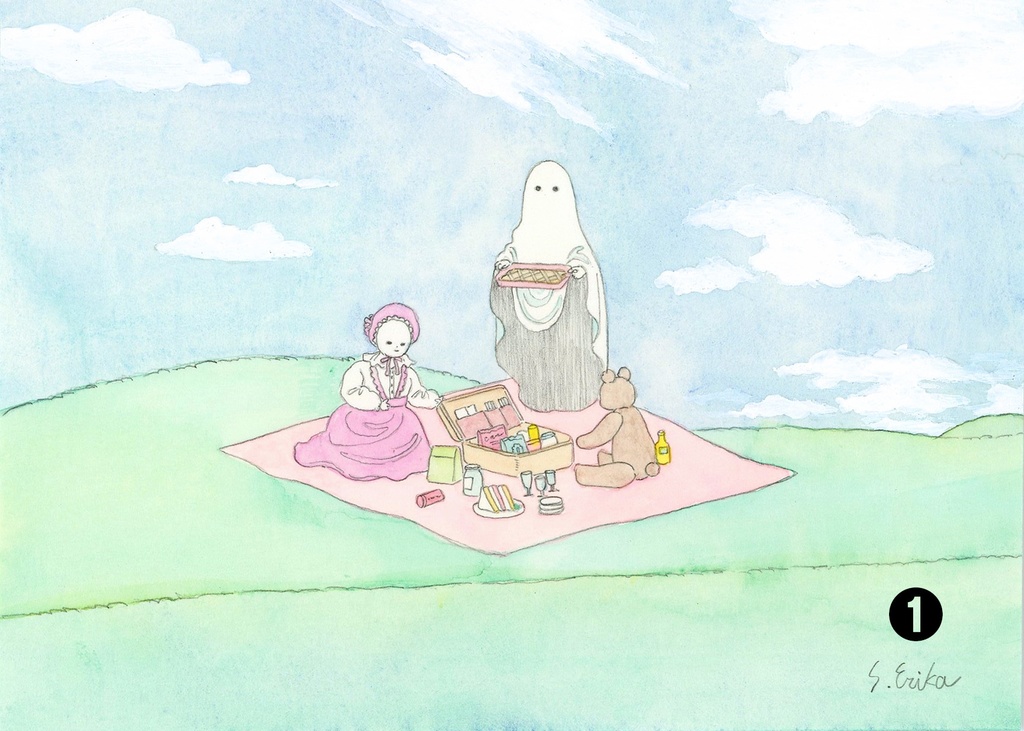 【ドローイング】タイプC（フレーム付き）