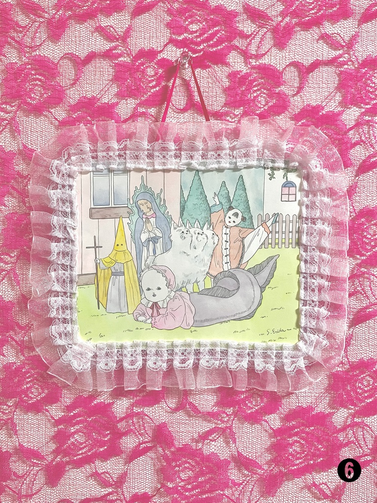 【ドローイング】タイプC(フレーム付き)