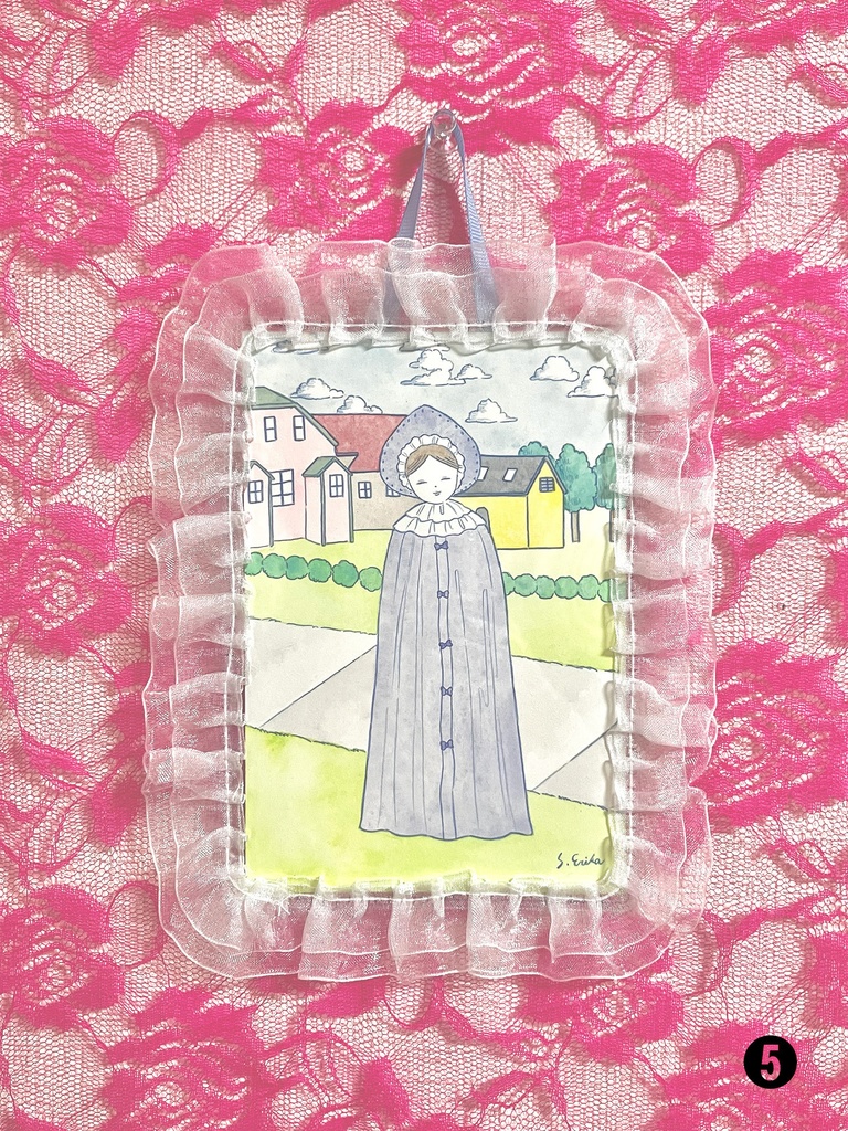 【ドローイング】タイプC(フレーム付き)