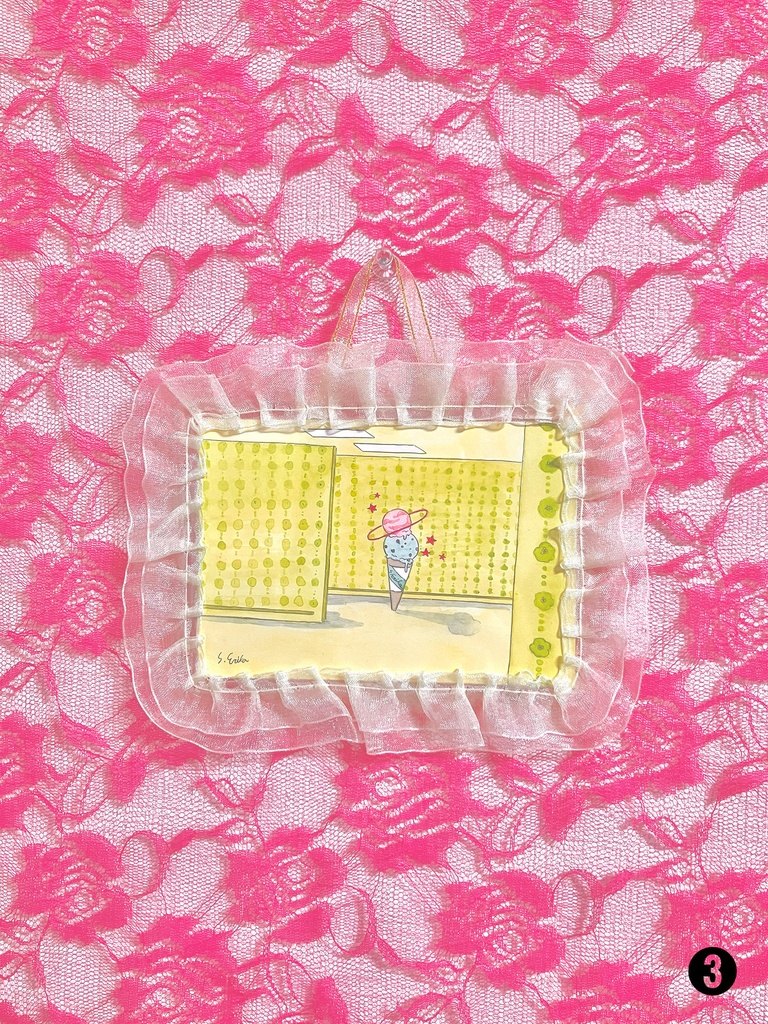 【ドローイング】タイプC(フレーム付き)